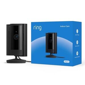 Ring Black Indoor Security Camera